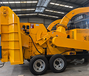 SHENGMIAO mobile wood chipper
