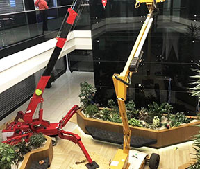 SHENGMIAO electric spider crane